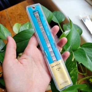 Vintage Bowles Adjustable 735 Classic Silver Watchband